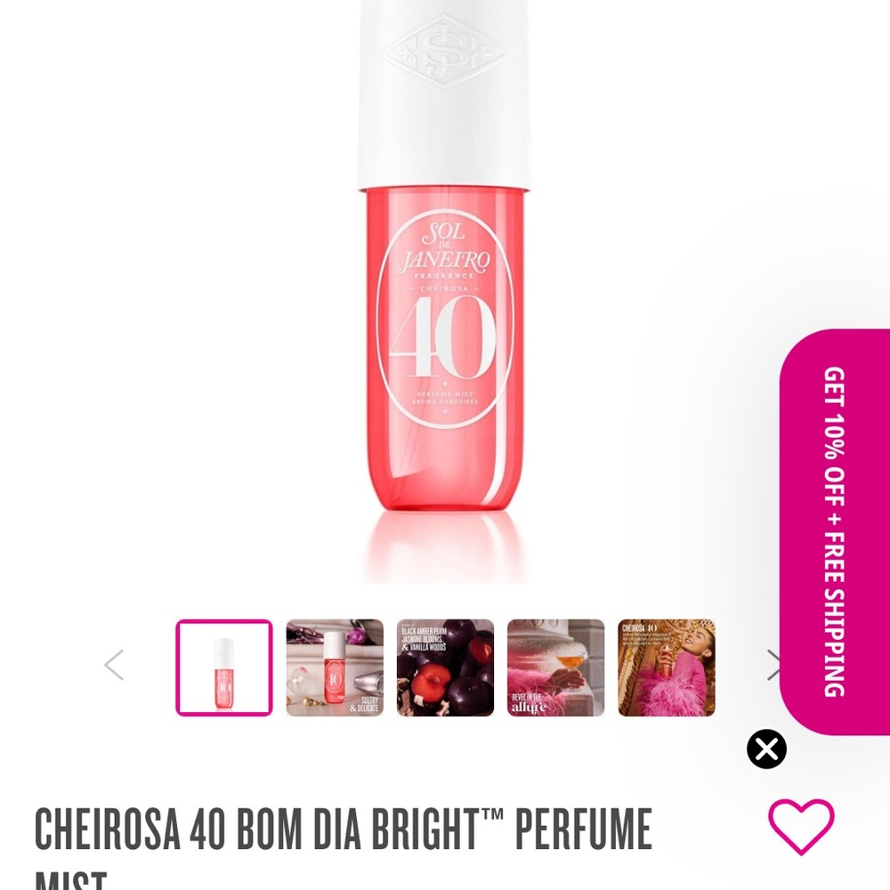 Sol de janeiro CHEIROSA 40 BOM DIA BRIGHT™ PERFUME MIST